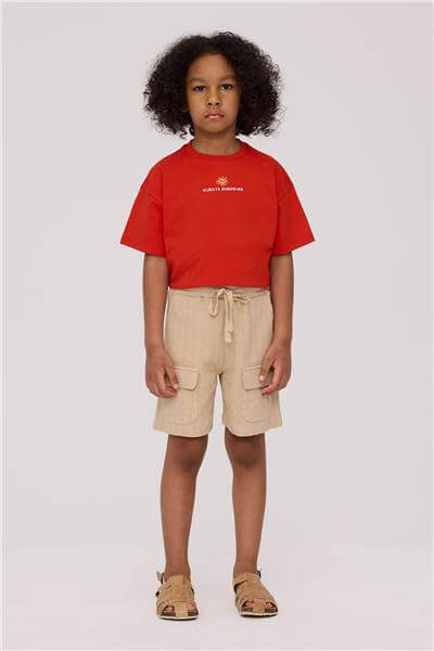 NBT Erkek Çocuk Bej Şort