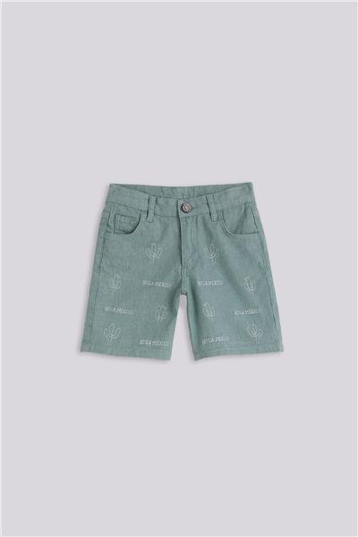NBT Hola Mexico Erkek Çocuk Denim Şort
