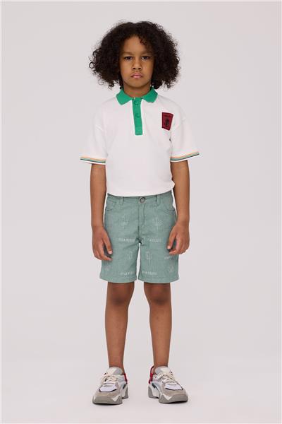 NBT Hola Mexico Erkek Çocuk Denim Şort