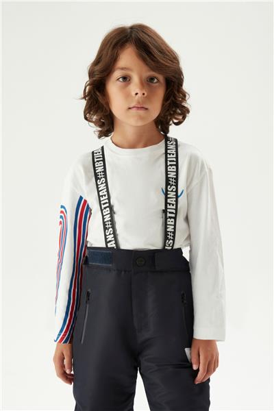 Nebbati Erkek Çocuk Renkli Kayak Takımı