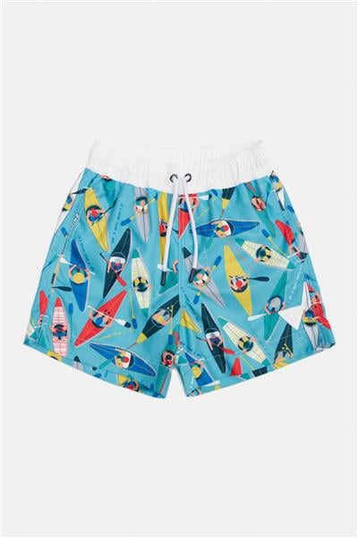 NBT Erkek Çocuk Desenli Renkli Şort