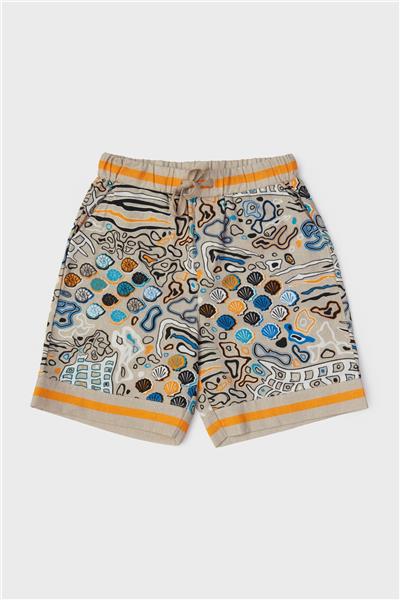 NBT Erkek Çocuk Desenli Renkli Şort
