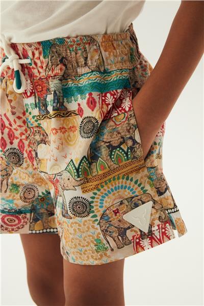 NBT Erkek Çocuk Fil Desenli Şort