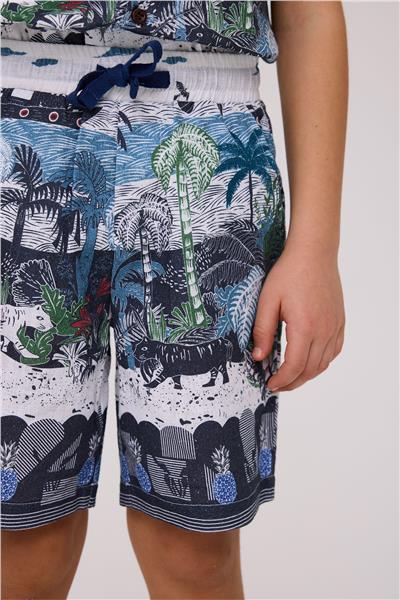 NBT Erkek Çocuk Desenli Şort