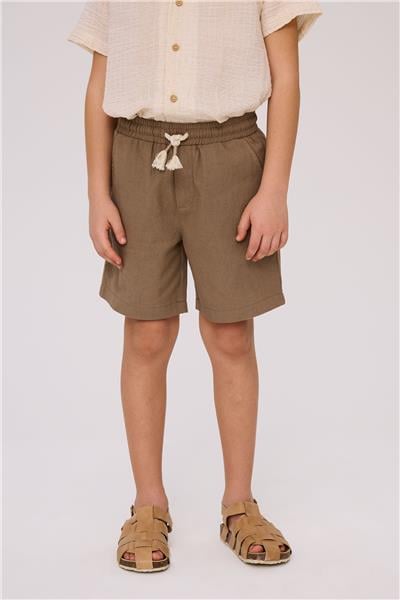 NBT Erkek Çocuk Kahverengi Şort