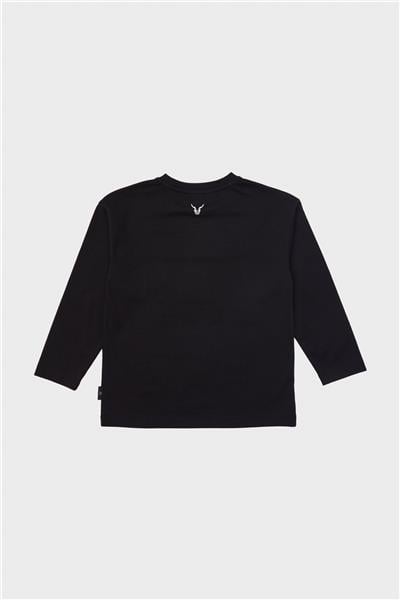 Nebbati Erkek Çocuk Siyah T-Shirt
