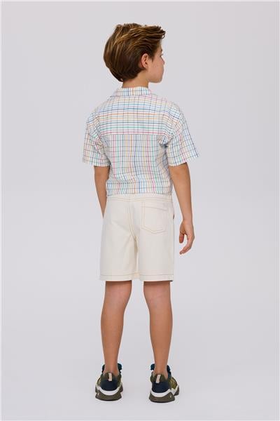 KIDN Match Erkek Çocuk Bej Şort