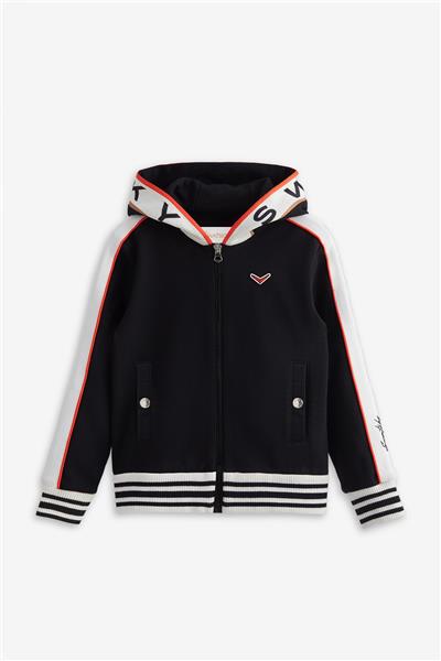 Swatsky Erkek Çocuk Siyah Eşofman Üstü