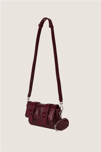 Twimc Kız Çocuk Bordo Çanta