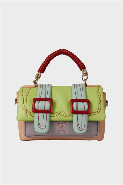 Twimc Kız Çocuk Renkli Çanta