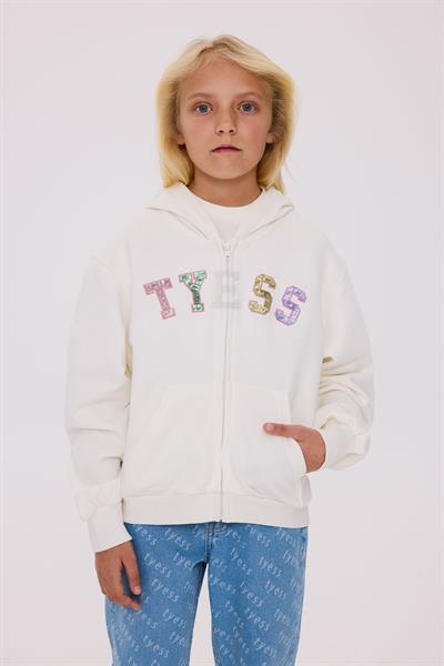 Tyess Kız Çocuk Bej Eşofman Üstü