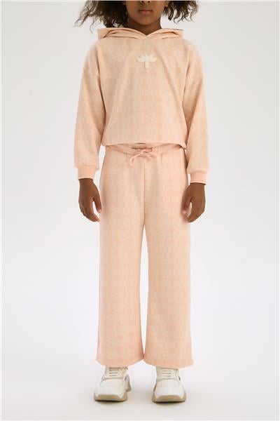 Tyess Kız Çocuk Desenli Eşofman Altı