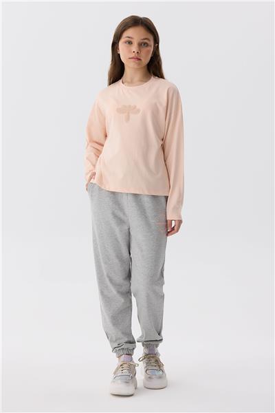 Tyess Kız Çocuk Pembe T-Shirt