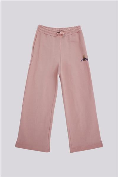 Tyess Kız Çocuk Pudra Eşofman Altı