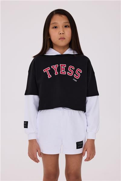 Tyess Kız Çocuk Renkli Sweatshirt