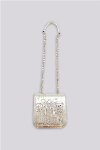 Tyess Kız Çocuk Silver Çanta