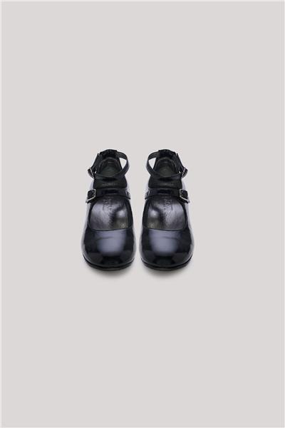 Tyess Kız Çocuk Siyah Ayakkabı