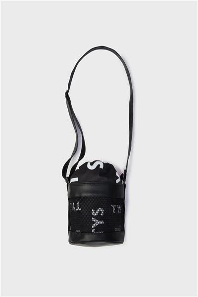 Tyess Kız Çocuk Detaylı Siyah Omuz Çantası