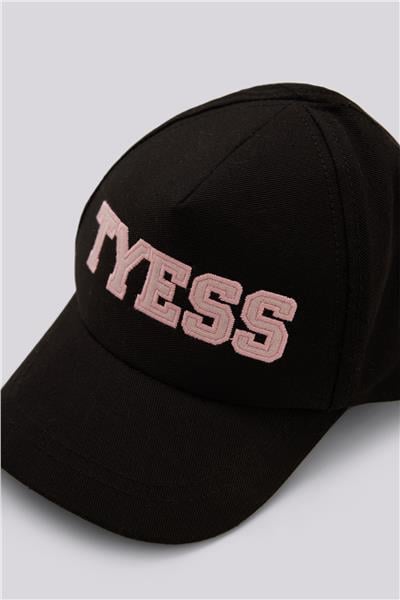 Tyess Kız Çocuk Siyah Şapka