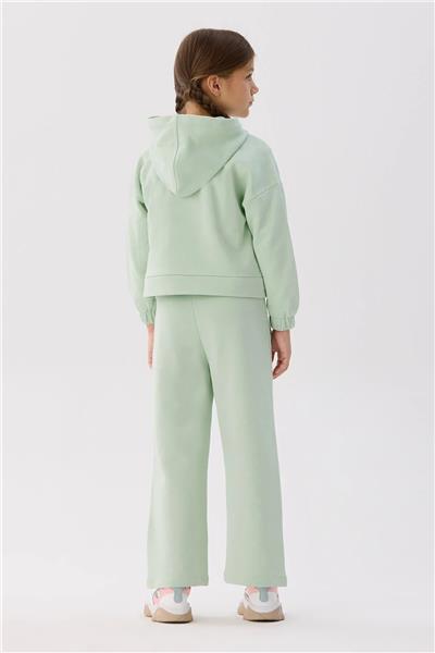 Tyess Kız Çocuk Yeşil Eşofman Üstü