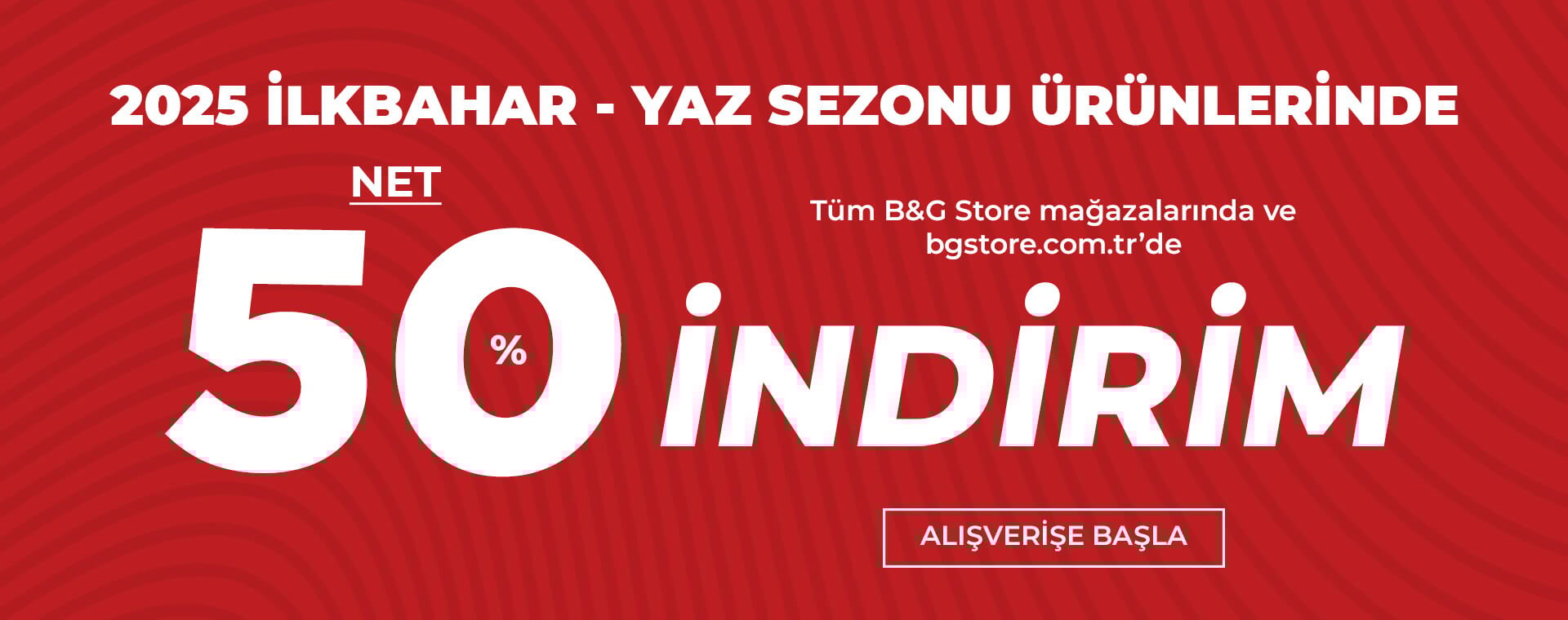2025 İlkbahar-Yaz Sezonu Ürünlerinde İndirim