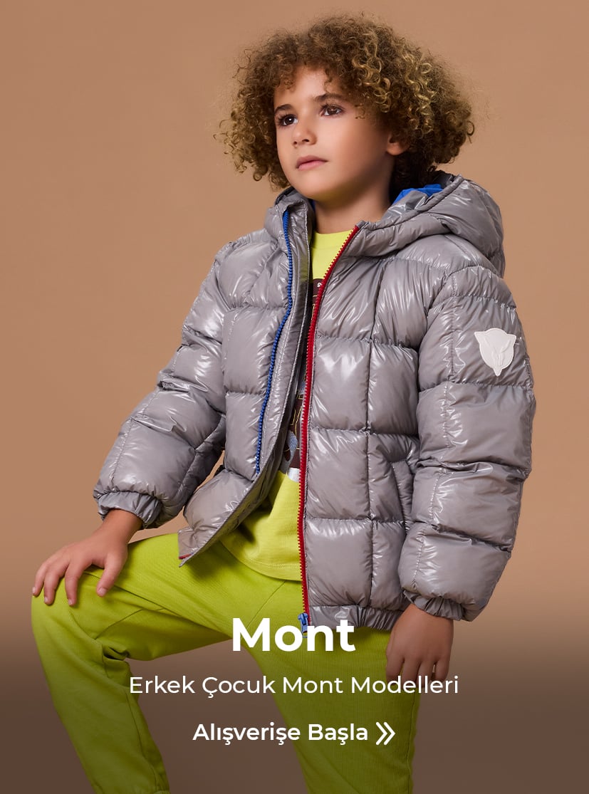 Erkek Çocuk Mont Modelleri