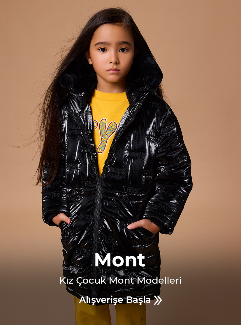Kız Çocuk Mont Modelleri