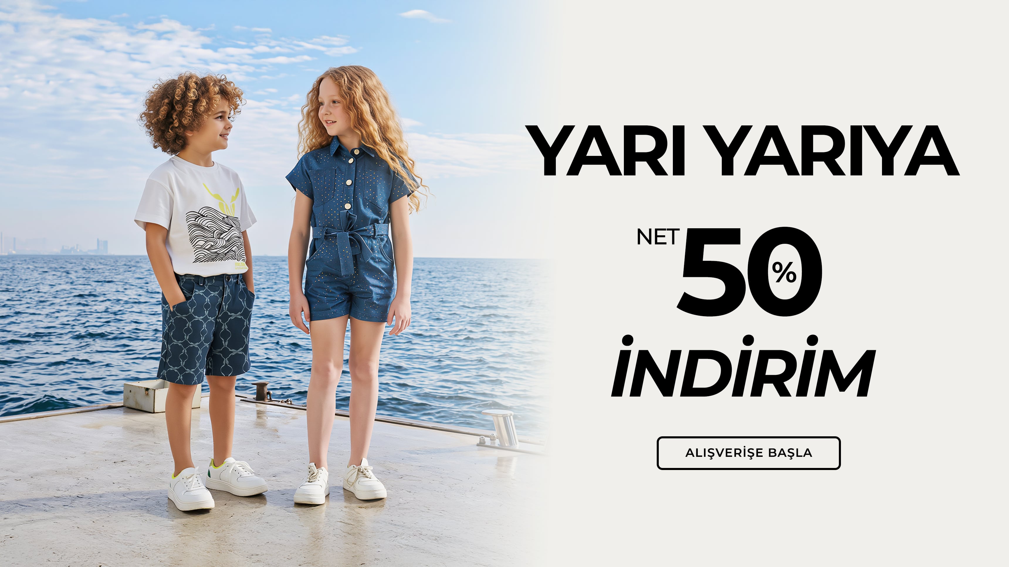Yarı Yarıya İndirim
