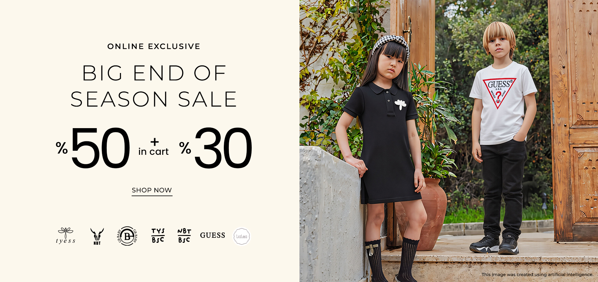 Big End of Season Sale