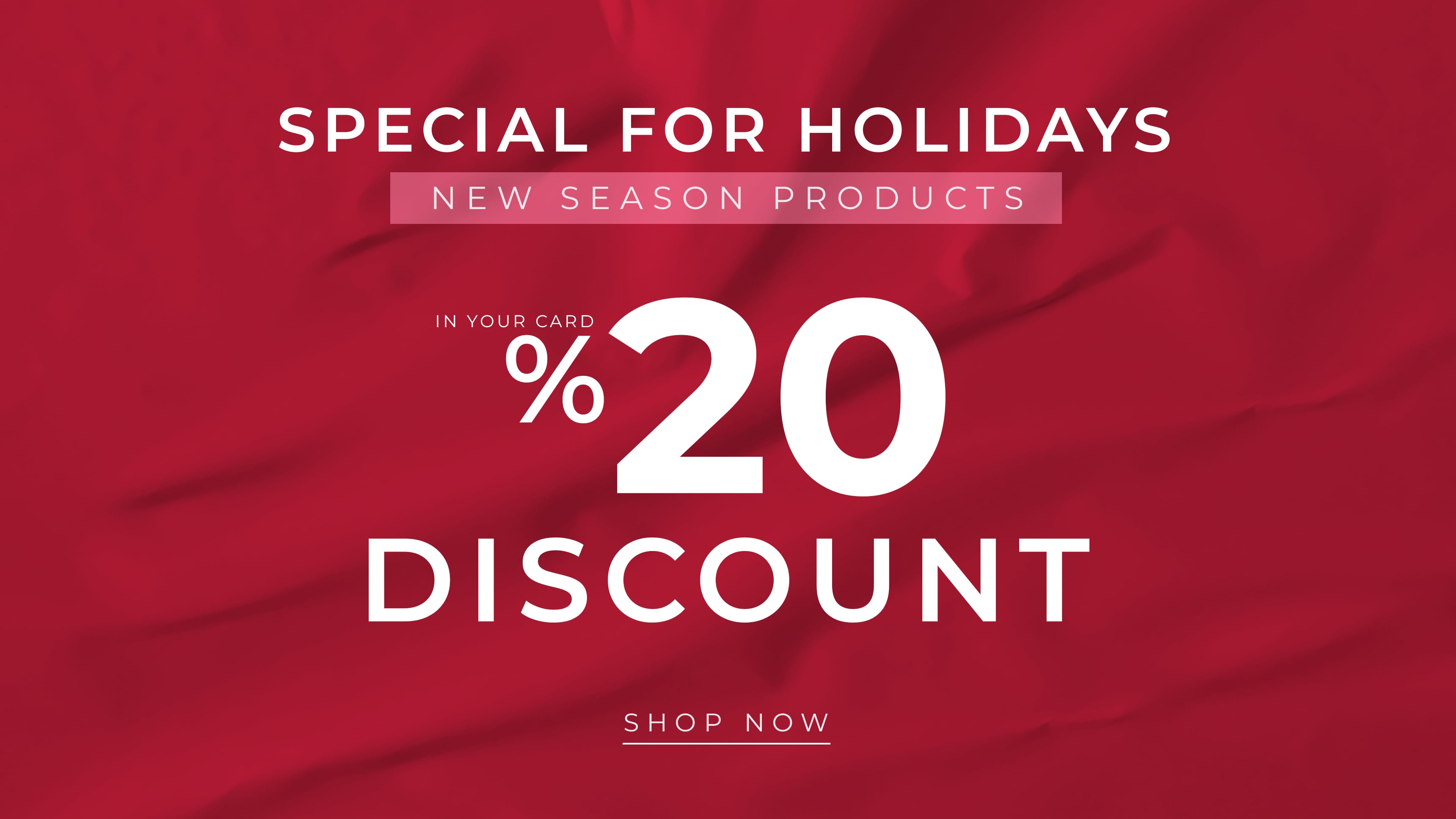 SPECIAL FOR HOLIDAYS
