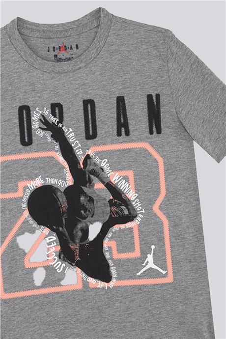 Air Jordan Boy Grey Tshirt Air Jordan Boy Grey Tshirt 