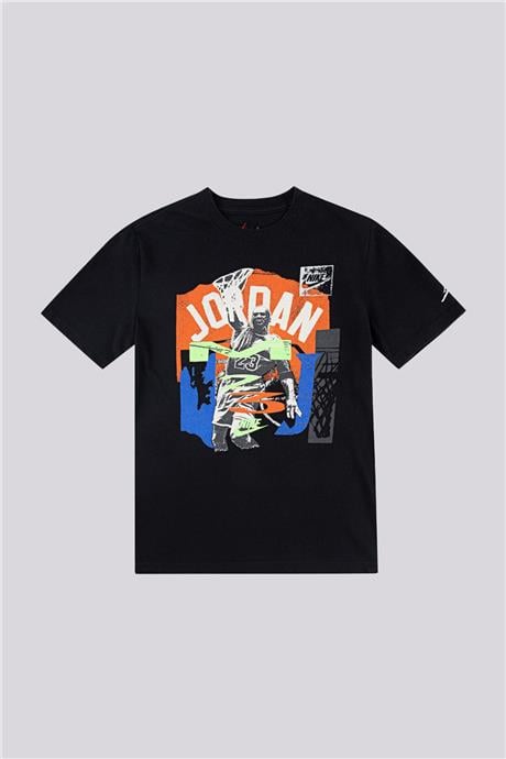 Air Jordan Boy Black TshirtAir Jordan Boy Black Tshirt