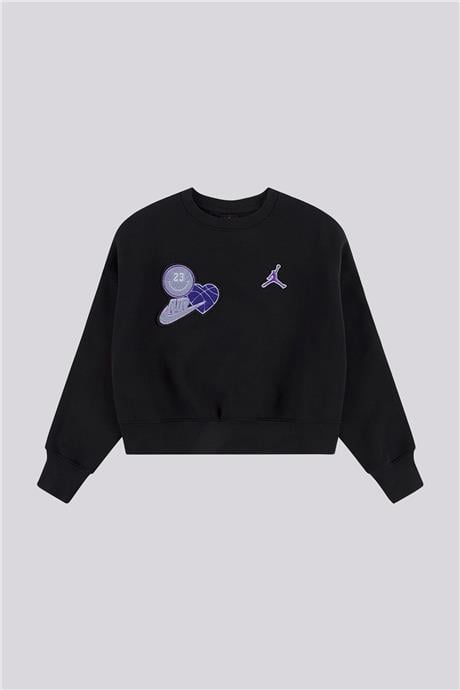 Air Jordan Kız Çocuk Siyah SweatshirtAir Jordan Kız Çocuk Siyah Sweatshirt