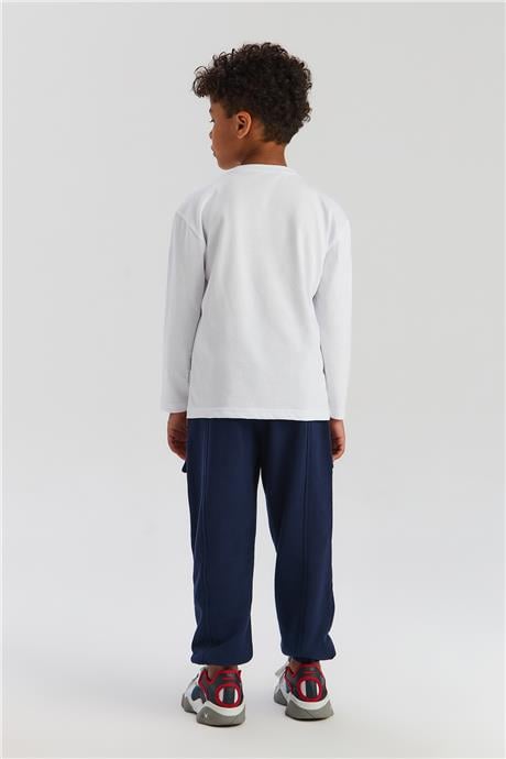 Beverly Hills Polo Club Erkek Çocuk Beyaz TshirtBeverly Hills Polo Club Erkek Çocuk Beyaz Tshirt