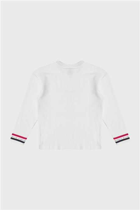 Beverly Hills Polo Club Erkek Çocuk Beyaz T-Shirt