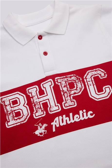 Beverly Hills Polo Club Erkek Çocuk Beyaz TshirtBeverly Hills Polo Club Erkek Çocuk Beyaz Tshirt