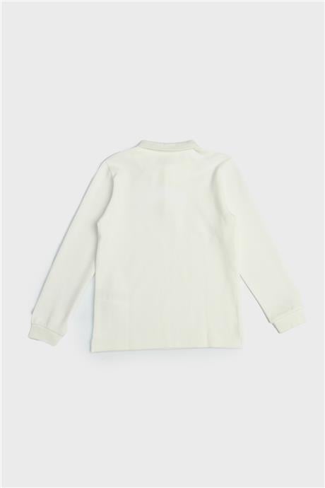 Beverly Hills Polo Club Erkek Çocuk Beyaz T-Shirt