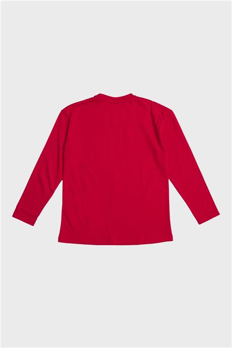 Beverly Hills Polo Club Erkek Çocuk Bordo T-Shirt