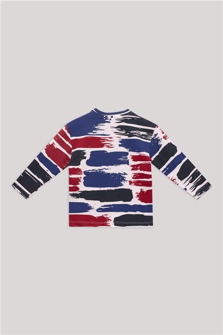 Beverly Hills Polo Club Erkek Çocuk Desenli T-Shirt