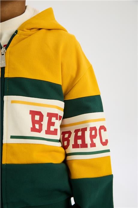Beverly Hills Polo Club Boy Patterned Tracksuit TopBeverly Hills Polo Club Boy Patterned Tracksuit Top