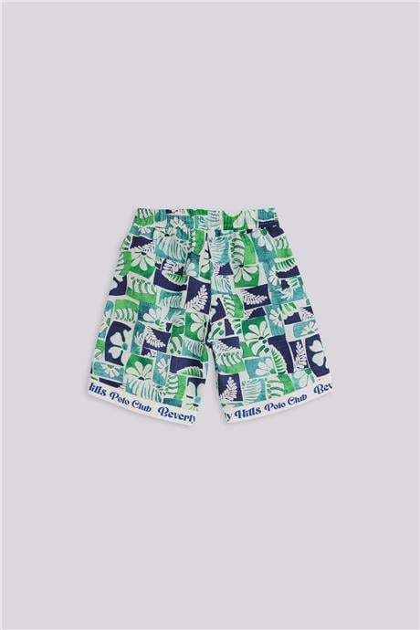 Beverly Hills Polo Club Boy Patterned ShortsBeverly Hills Polo Club Boy Patterned Shorts