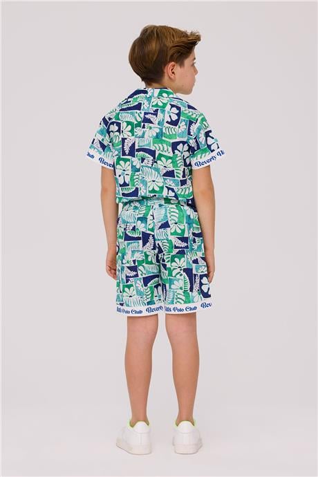 Beverly Hills Polo Club Boy Patterned ShortsBeverly Hills Polo Club Boy Patterned Shorts