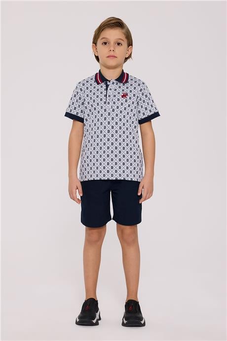 Beverly Hills Polo Club Erkek Çocuk Desenli TshirtBeverly Hills Polo Club Erkek Çocuk Desenli Tshirt
