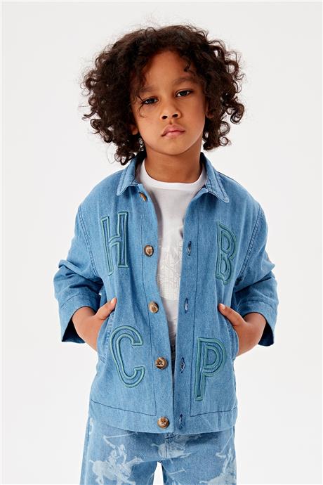 Beverly Hills Polo Club Erkek Çocuk Denim Ceket