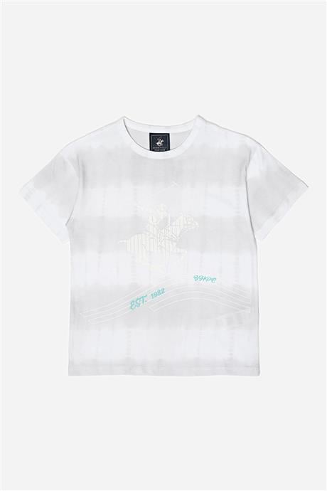 Beverly Hills Polo Club Erkek Çocuk Gri T-Shirt