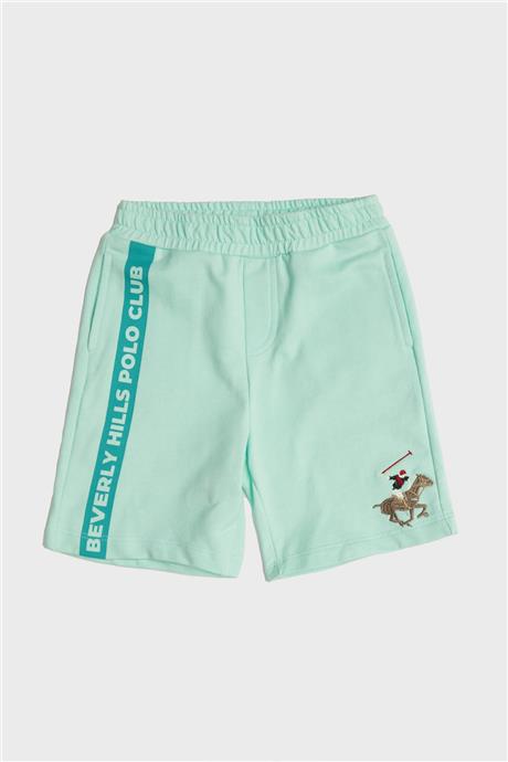 Beverly Hills Polo Club Erkek Çocuk Mavi Şort