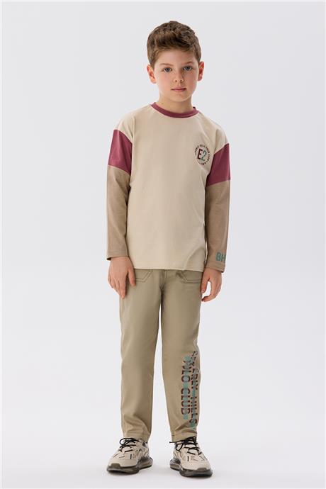 Beverly Hills Polo Club Erkek Çocuk Renkli T-Shirt