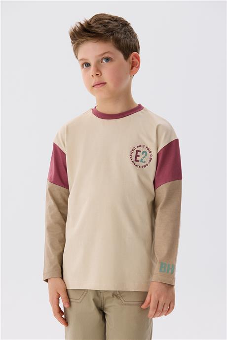 Beverly Hills Polo Club Erkek Çocuk Renkli T-Shirt