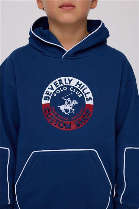 Beverly Hills Polo Club Erkek Çocuk Saks Eşofman ÜstüBeverly Hills Polo Club Erkek Çocuk Saks Eşofman Üstü