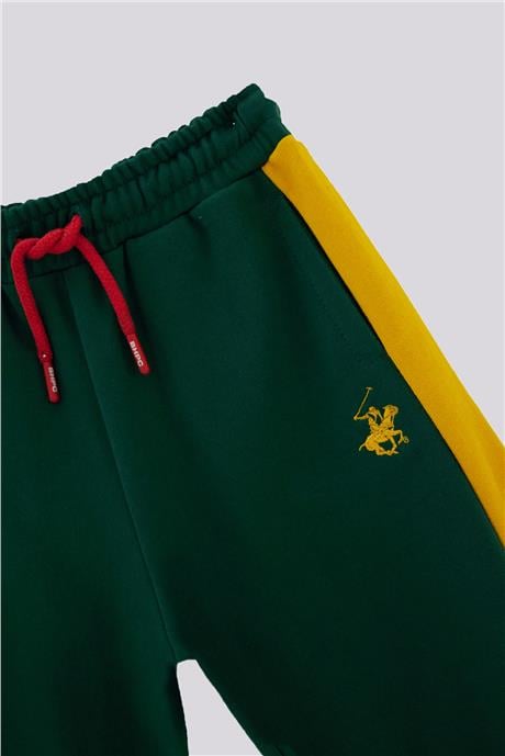Beverly Hills Polo Club Boy Green Tracksuit BottomBeverly Hills Polo Club Boy Green Tracksuit Bottom